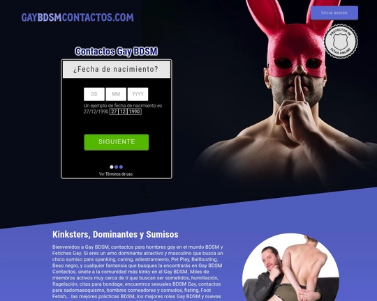 Gay BDSM Contactos